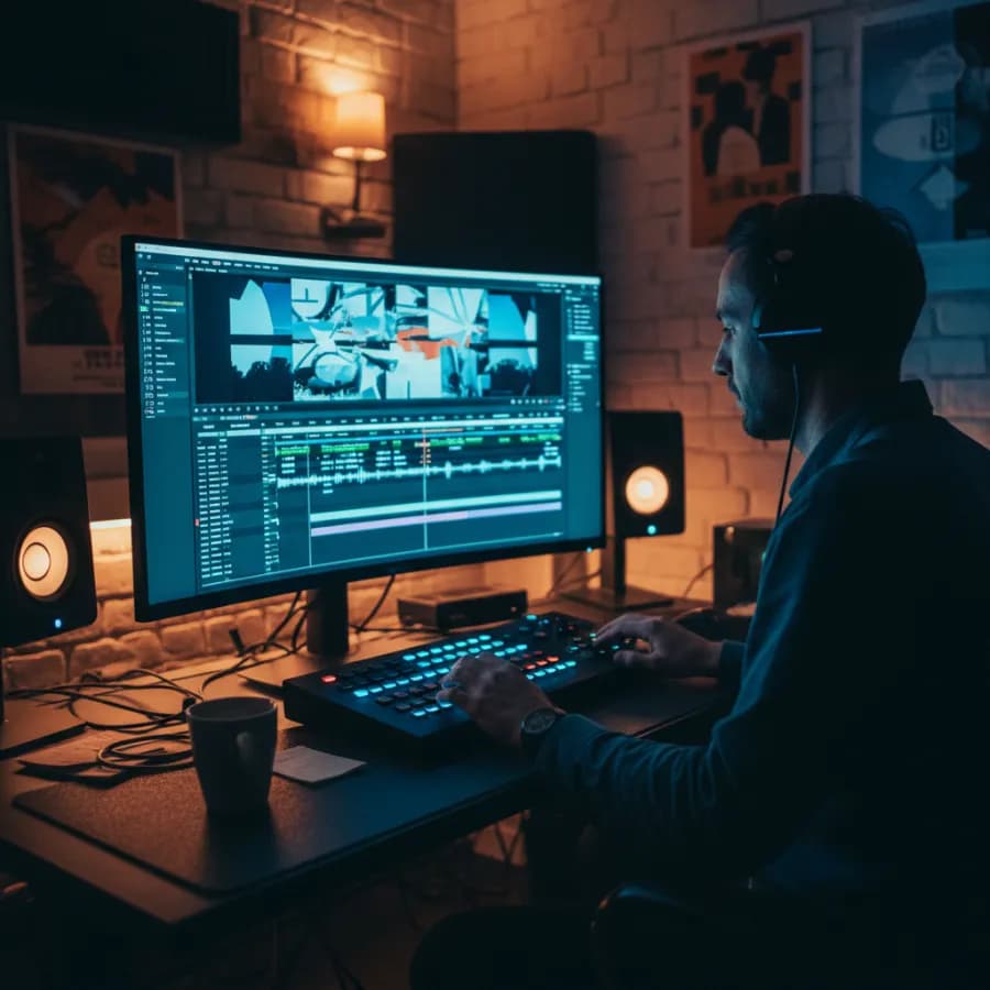 Indie filmmakers and video editors